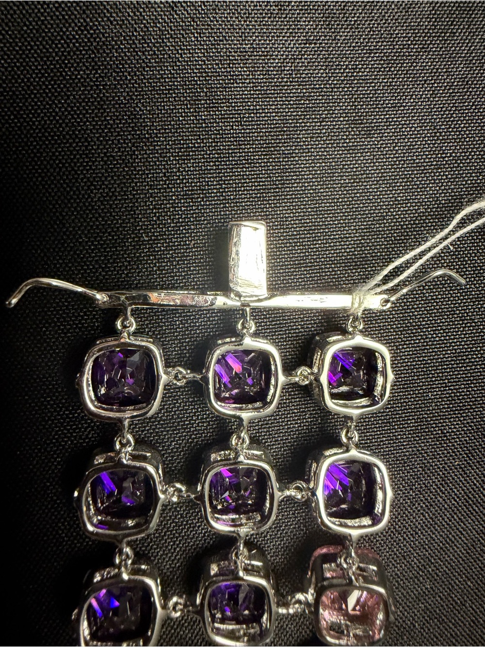 Park Lane Lavish Bracelet Purple & Pink CZ Statement Bracelet $472 Retail - Picture 6 of 7